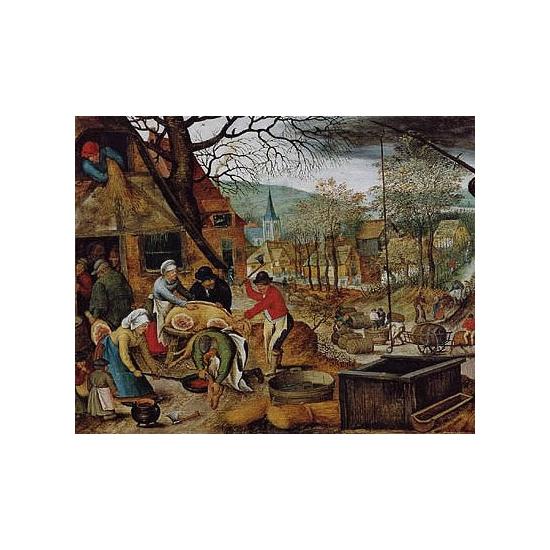 Puzzle D-Toys Jóvenes Trabajando en Otoño de 1000 Piezas