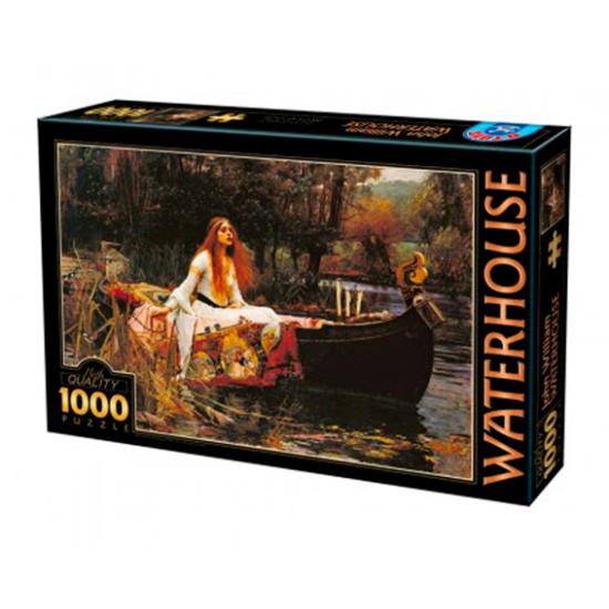 Puzzle D-Toys La Dama de Shalott de 1000 Piezas