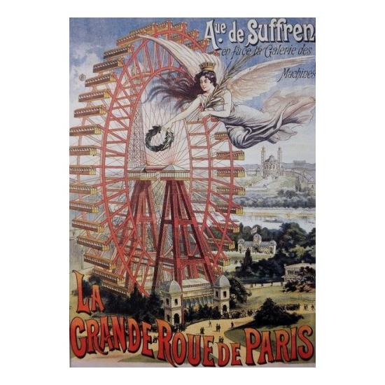 Puzzle D-Toys La Gran Roue de París de 1000 Piezas