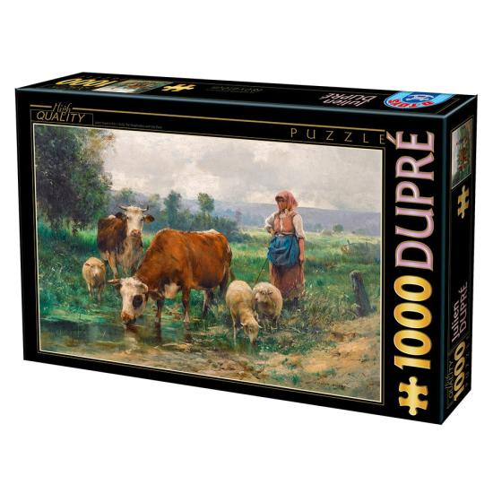 Puzzle D-Toys La Pastora con su Rebaño de 1000 Piezas Puzzle D-Toys La Pastora con su Rebaño de 1000 Piezas