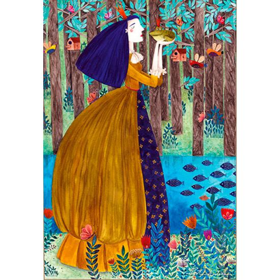 Puzzle D-Toys La Princesa y El Sapo de 1000 Piezas