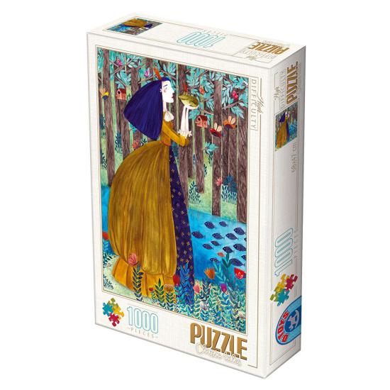 Puzzle D-Toys La Princesa y El Sapo de 1000 Piezas