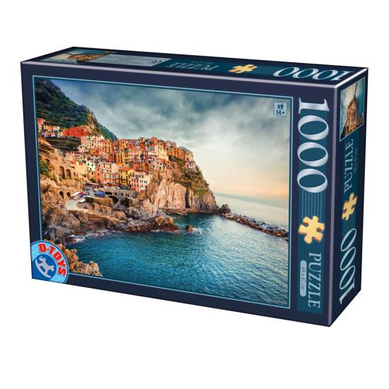 Puzzle D-Toys Manarola, Italia de 1000 Piezas Puzzle D-Toys Manarola, Italia de 1000 Piezas