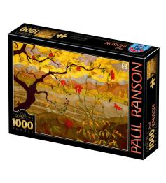 Puzzle D-Toys Manzano Con Frutas Rojas de 1000 Piezas