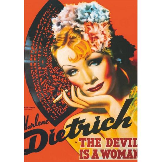 Puzzle D-Toys Marlene Dietrich, The Devil is a Woman de 1000 Pi