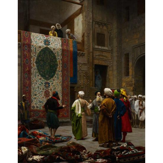 Puzzle D-Toys Mercado de Alfombras en El Cairo de 1000 Pzs