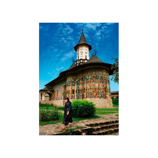 Puzzle D-Toys Monaterio Sucevita, Rumanía de 1000 Pzs
