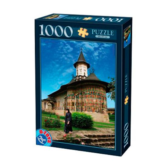 Puzzle D-Toys Monaterio Sucevita, Rumanía de 1000 Pzs