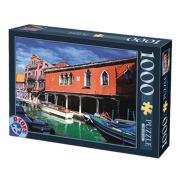 Puzzle D-Toys Murano, Italia de 1000 Piezas