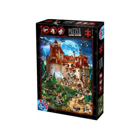 Puzzle D-Toys Noche en el Castillo Encantado de 1000 Piezas