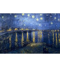 Puzzle D-Toys Noche Estrellada sobre el Ródano de 1000 Pzs