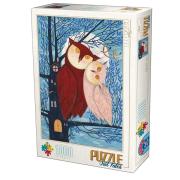 Puzzle D-Toys Pareja de Buhos de 1000 Piezas