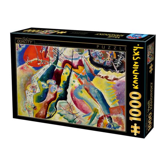Puzzle D-Toys Pintando con Punto Rojo de 1000 Piezas Puzzle D-Toys Pintando con Punto Rojo de 1000 Piezas