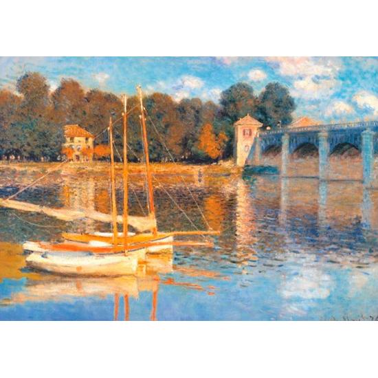 Puzzle D-Toys Puente en Argenteuil de 1000 Piezas Puzzle D-Toys Puente en Argenteuil de 1000 Piezas