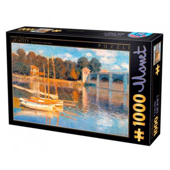 Puzzle D-Toys Puente en Argenteuil de 1000 Piezas Puzzle D-Toys Puente en Argenteuil de 1000 Piezas