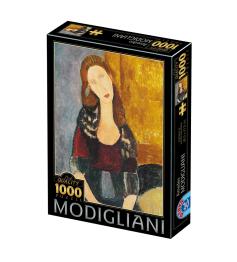 Puzzle D-Toys Retrato de Mujer de 1000 Piezas