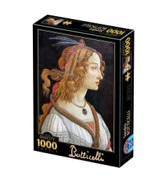 Puzzle D-Toys Retrato de Una Joven de 1000 Piezas