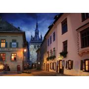 Puzzle D-Toys Rumania. Schasburg , Sighisoara de 1000 Piezas