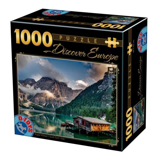 Puzzle D-Toys Sur del Tirol, Italia de 1000 Piezas Puzzle D-Toys Sur del Tirol, Italia de 1000 Piezas