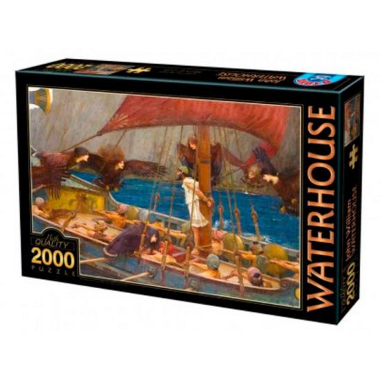 Puzzle D-Toys Ulises y las Sirenas de 2000 Piezas