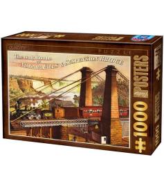Puzzle D-Toys Único Camino a las Cataratas del Niágara de 1000 P