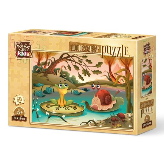 Puzzle de Madera Art Puzzle Compis de Lago de 50 Pzs