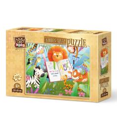 Puzzle de Madera Art Puzzle Escuela Forestal de 100 Piezas