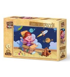 Puzzle de Madera Art Puzzle Pequeño Astronauta de 50 Pzs