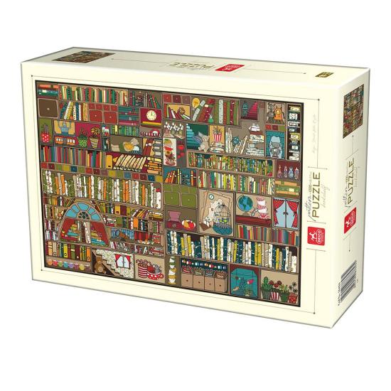 Puzzle Deico Estanterías de 1000 Piezas Puzzle Deico Estanterías de 1000 Piezas