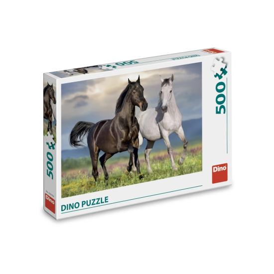 Puzzle Dino Caballos Enamorados de 500 Piezas