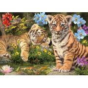 Puzzle Dino Cachorros de Tigre de 1000 Piezas