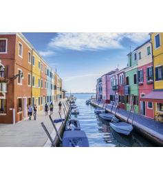 Puzzle Dino Canal en Venecia de 1000 Piezas