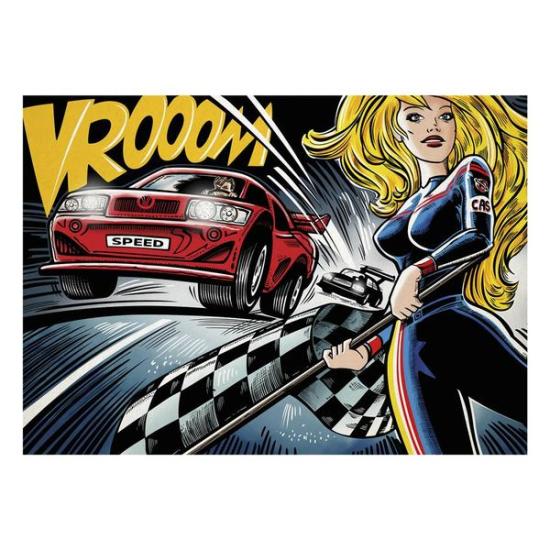 Puzzle Dino Carreras Pop Art de 1000 Piezas Puzzle Dino Carreras Pop Art de 1000 Piezas