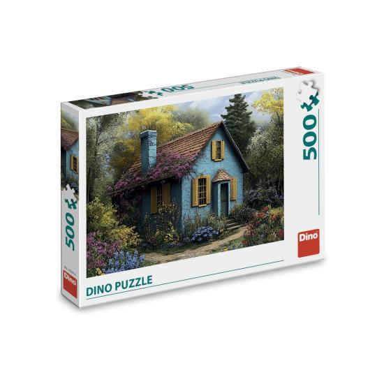 Puzzle Dino Casa Azul de 500 Piezas
