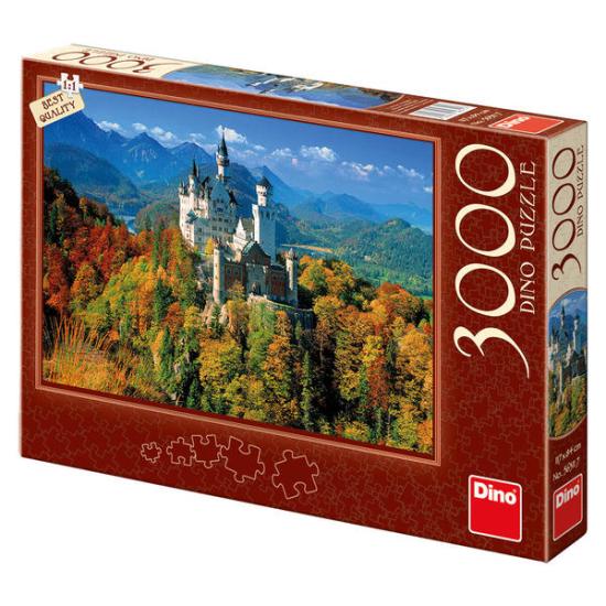 Puzzle Dino Castillo de Neuschwanstein de 3000 Piezas
