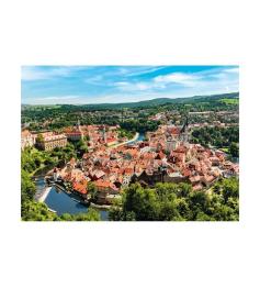 Puzzle Dino Ciudad Cesky Krumlov de 1000 Piezas