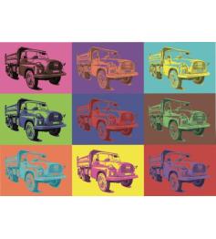 Puzzle Dino Camión Trata Pop Art de 1000 Piezas