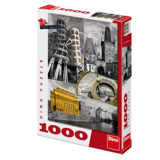 Puzzle Dino Collage de Praga de 1000 Piezas Puzzle Dino Collage de Praga de 1000 Piezas