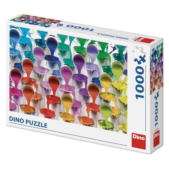 Puzzle Dino Colores de 1000 Piezas