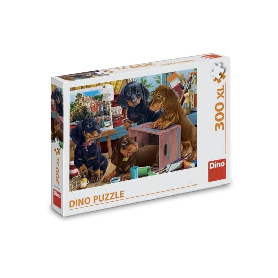 Puzzle Dino Duchshunds XXL de 300 Piezas