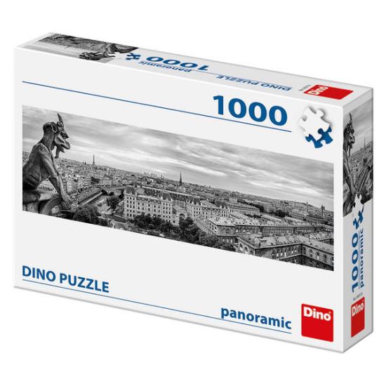 Puzzle Dino Gárgola de Notre Dame, París de 1000 Piezas