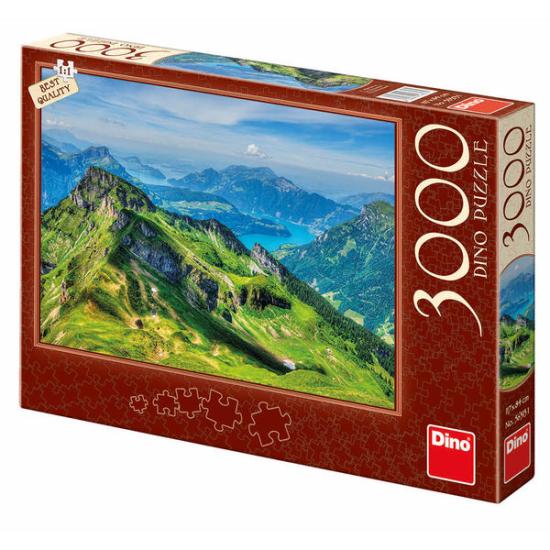 Puzzle Dino Los Alpes, Suiza de 3000 Piezas Puzzle Dino Los Alpes, Suiza de 3000 Piezas