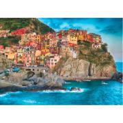 Puzzle Dino Manarola Colorida de 2000 Piezas
