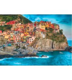 Puzzle Dino Manarola Colorida de 2000 Piezas
