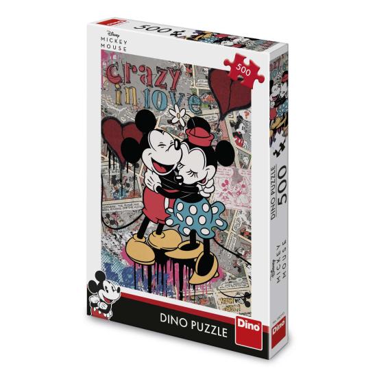 Puzzle Dino Mickey Retro de 500 Piezas Puzzle Dino Mickey Retro de 500 Piezas