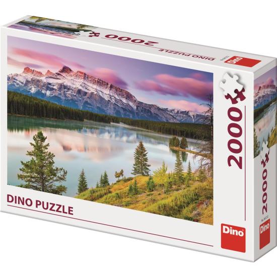 Puzzle Dino Montañas Rocosas de 2000 Piezas Puzzle Dino Montañas Rocosas de 2000 Piezas