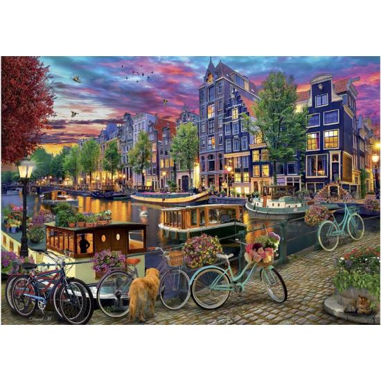 Puzzle Dino Ámsterdam Pintado de 2000 Piezas