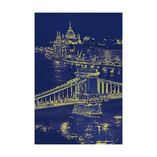 Puzzle Dino Neón Budapest de 1000 Piezas