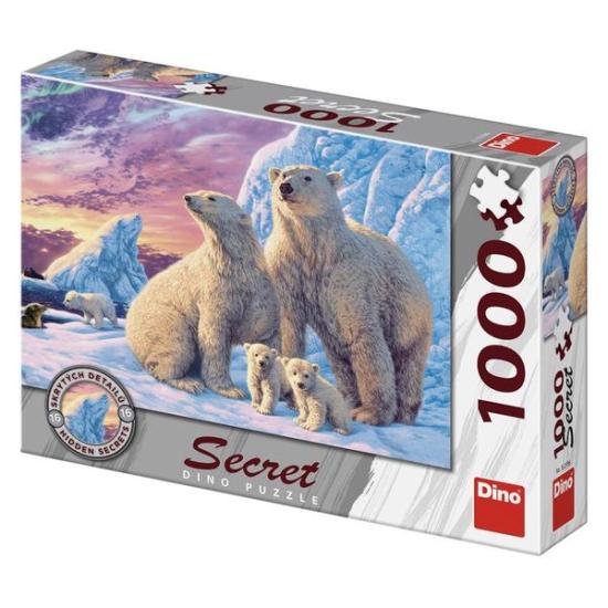 Puzzle Dino Osos Polares de 1000 Piezas Puzzle Dino Osos Polares de 1000 Piezas