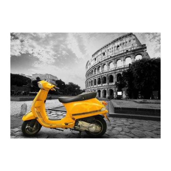 Puzzle Dino Paseo en Vespa por el Coliseo de Roma de 500 Piezas